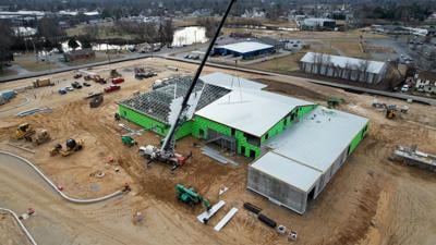 Milford Police Station Under Construction