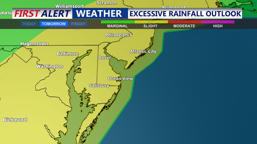 Sultry steamy Wednesday, storms bring flash flooding threat Thursday ...
