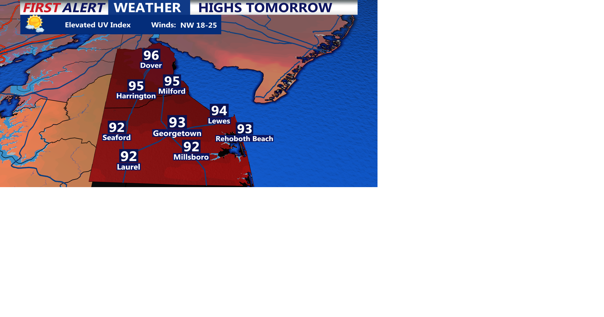 Dangerous Heat Builds Wednesday