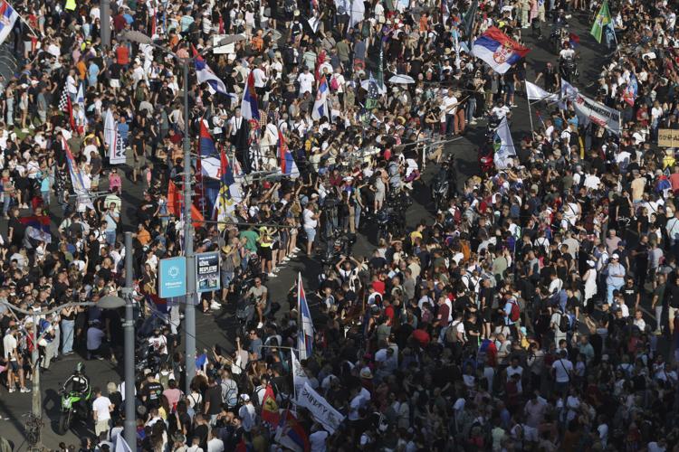 Serbia Protest