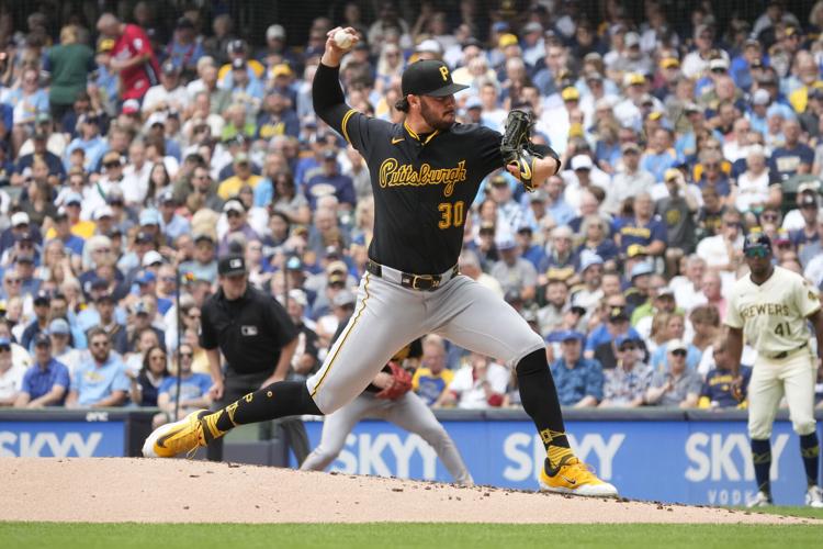 Pirates Brewers Baseball