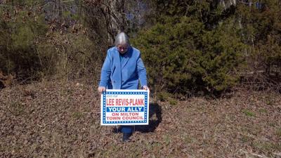 Lee Revis-Plank election sign