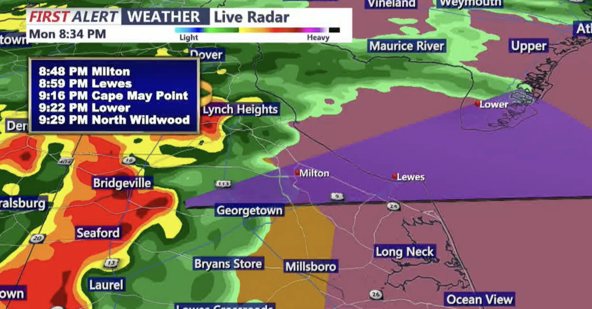 Tornado warning