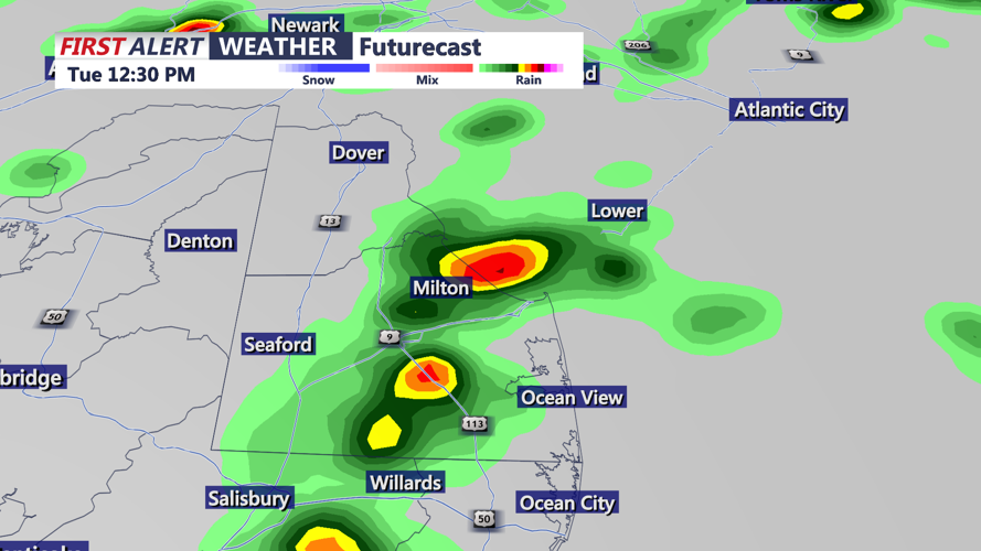 TUESDAY STORMS