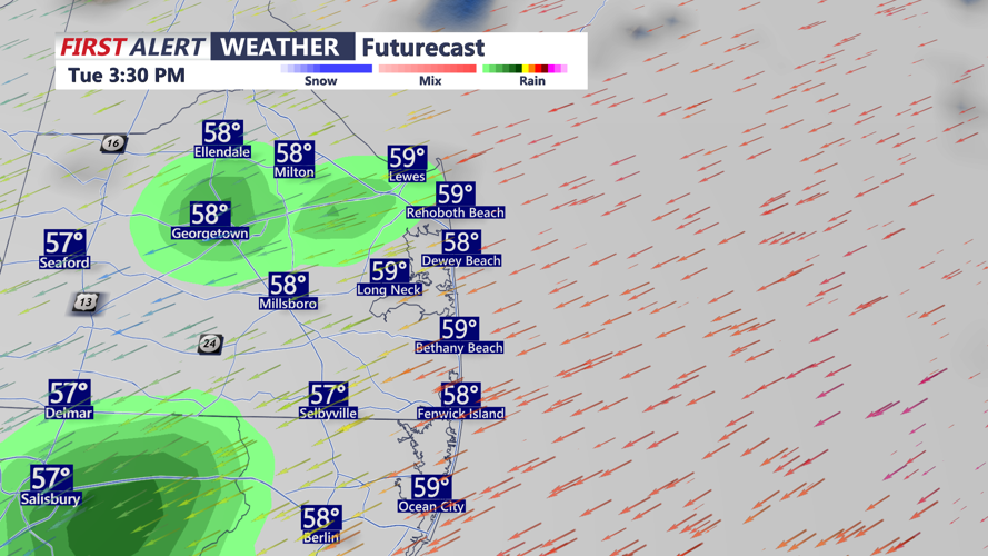 FUTURECAST TUESDAY