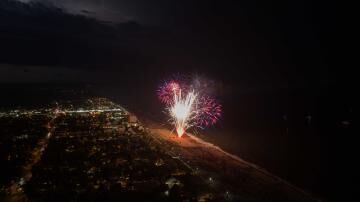 Rehoboth Beach fireworks 2024