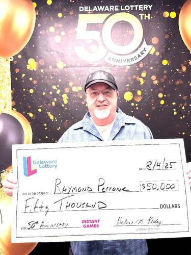 DE Selbyville lottery winner