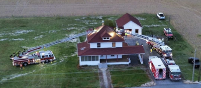 Fire crews will be training tomorrow morning from 8 a.m. until 2 p.m. at a home located on John J Williams Highway in the area of Mountaire chicken plant.