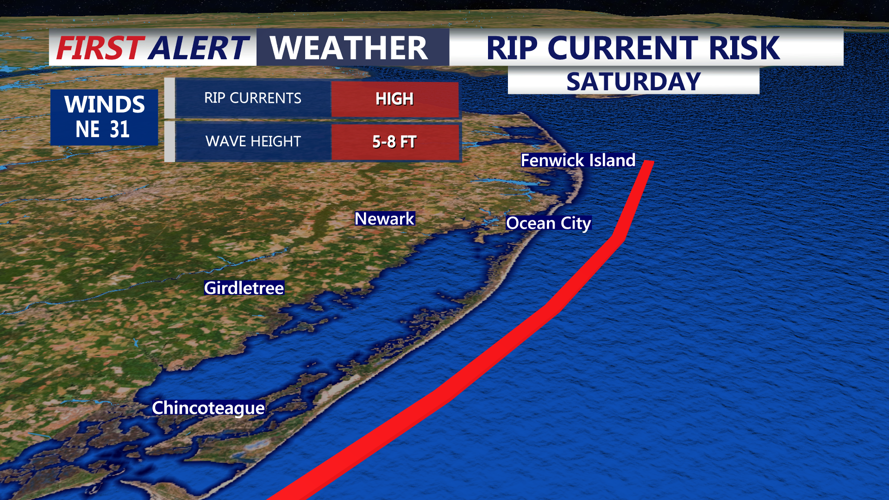 RIP CURRENT RISK - OCEAN CITY