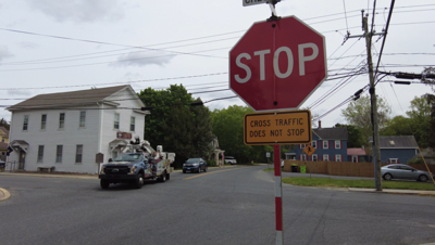 Milton Intersection Chestnut and Atlantic St