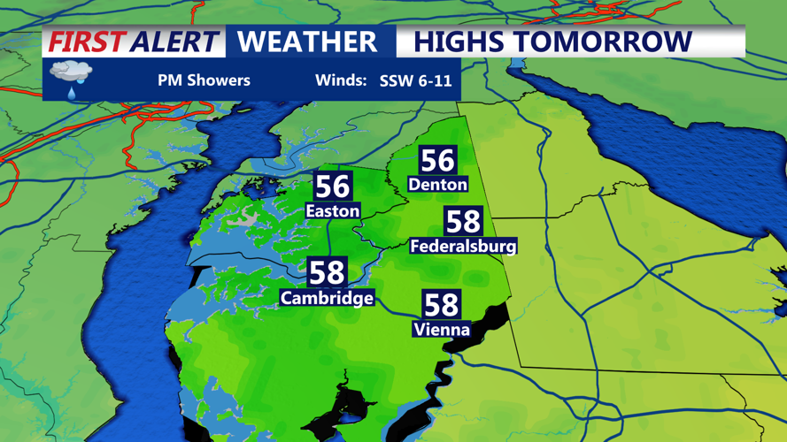 HIGHS TOMORROW - CAMBRIDGE