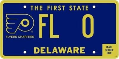 Delaware Tag for Flyers Fans!