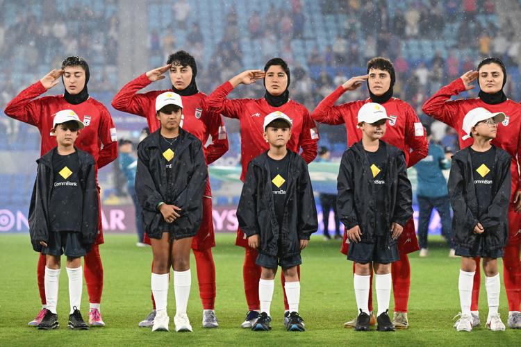 Women's Asian Cup Soccer Iran Philippines