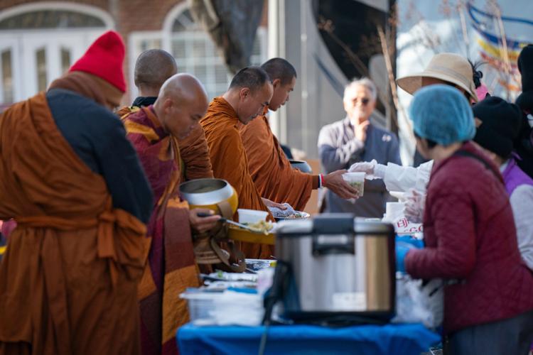 Buddhist Monks Peace Walk