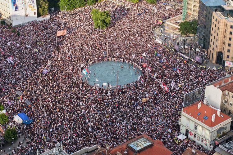 Serbia Protest