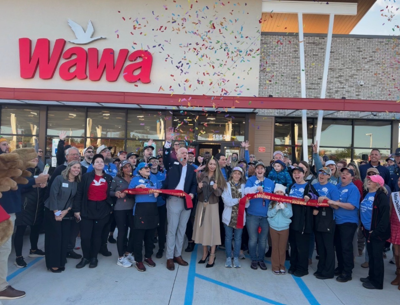 New Wawa ribbon cutting