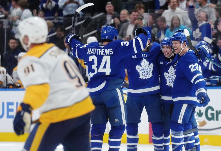Predators Maple Leafs Hockey