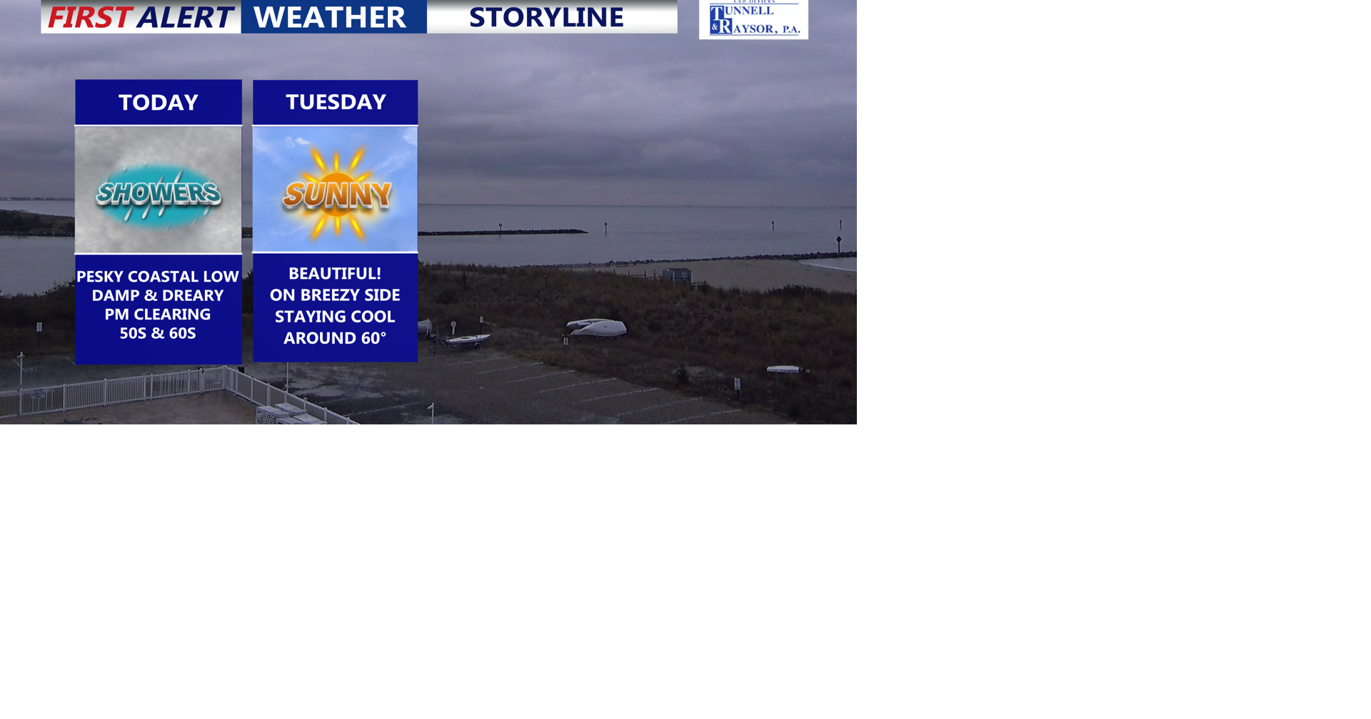 Clearing skies on after morning Rain; breezy evening ahead with midweek ...