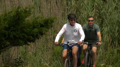 biden biking