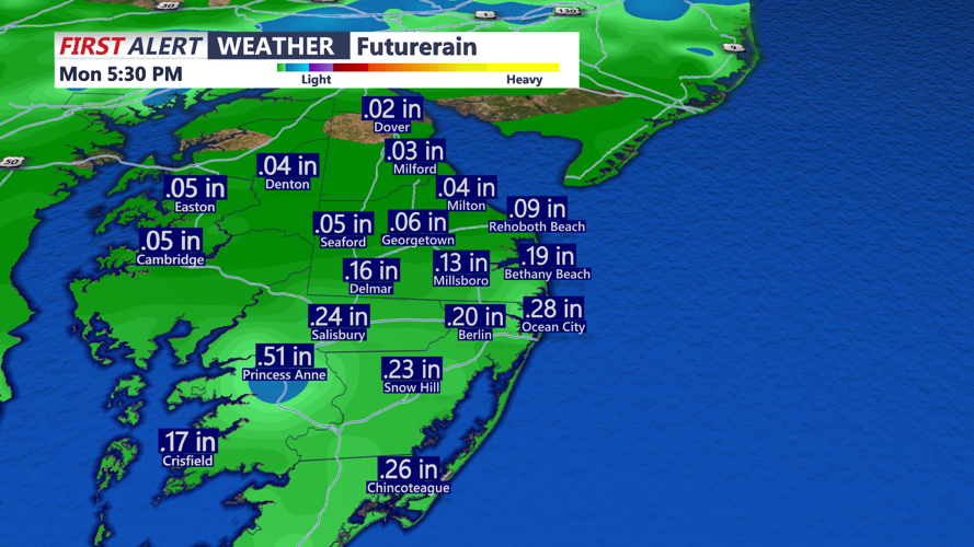 rain totals