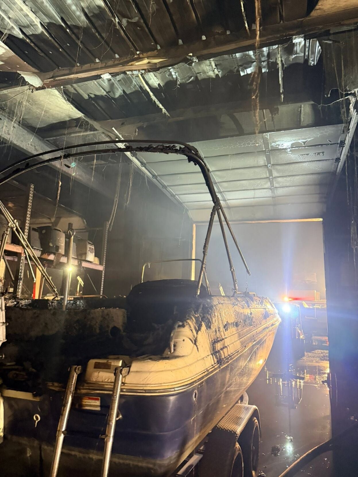 North Bay Marina Fire