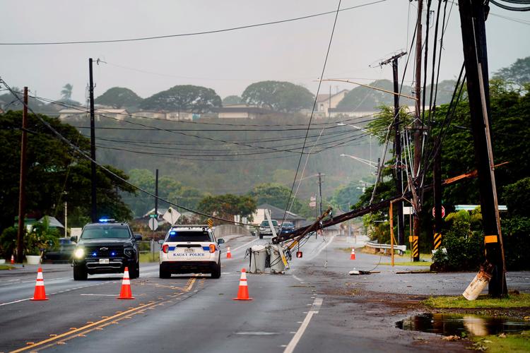 CORRECTION Hawaii Hurricane
