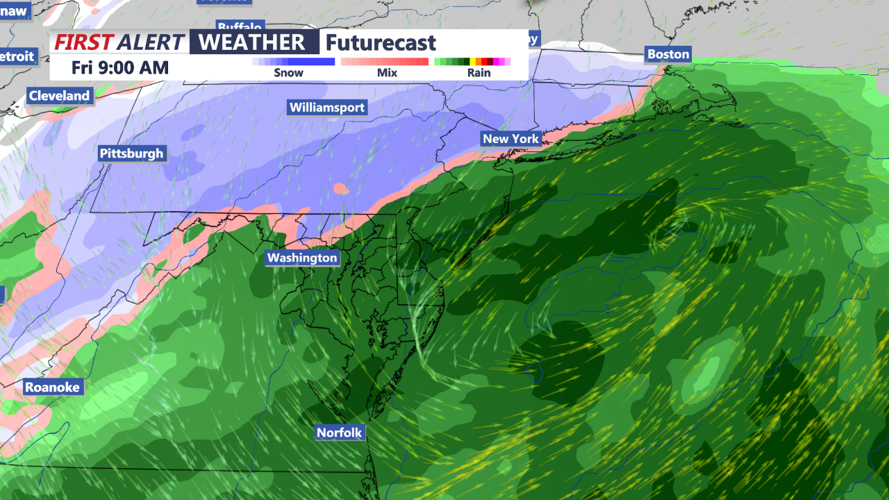 Storm System Thanksgiving into Black Friday