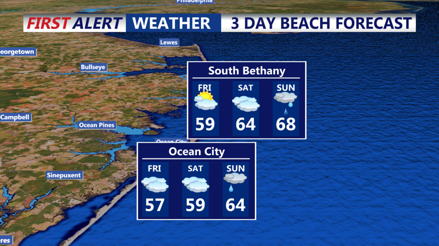 South Bethany forecast