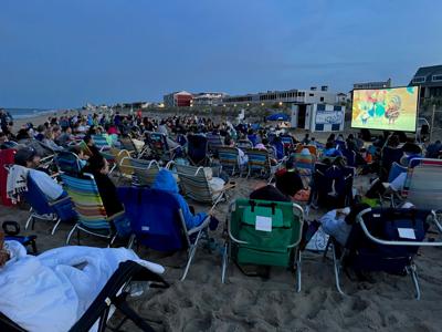movie at the beach