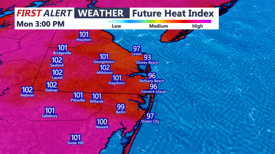 future heat index