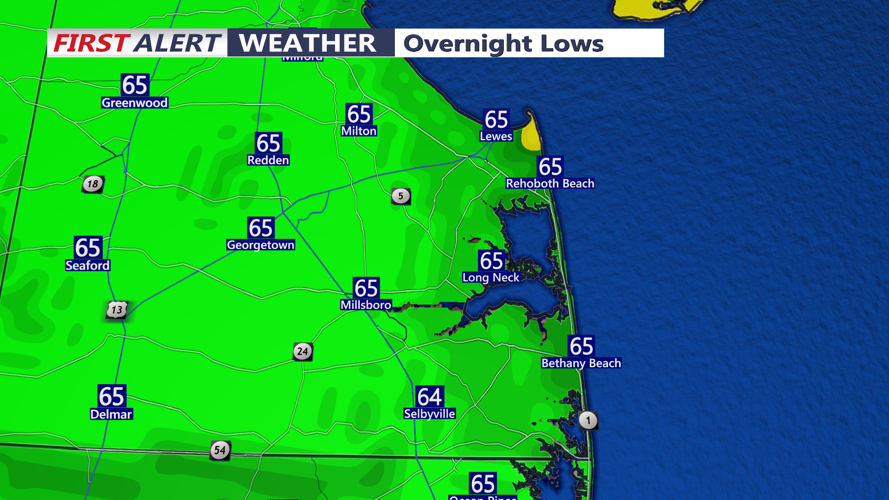 OVERNIGHT LOWS