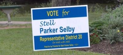 Representative Stell Parker campaign sign