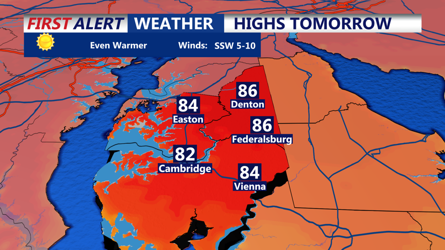 HIGHS TOMORROW - CAMBRIDGE
