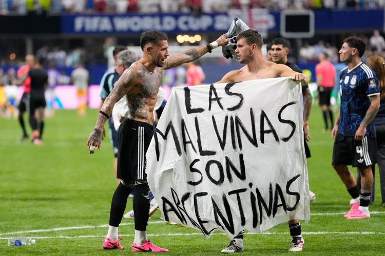 APTOPIX Argentina England WCup Soccer