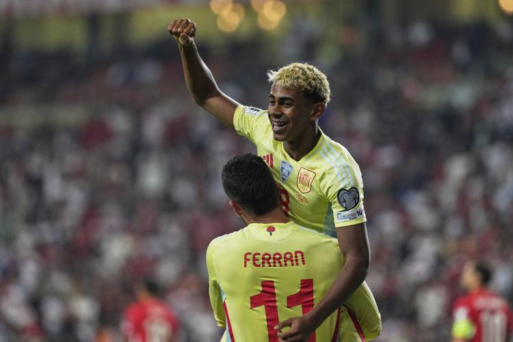 APTOPIX Turkey Spain WCup Soccer