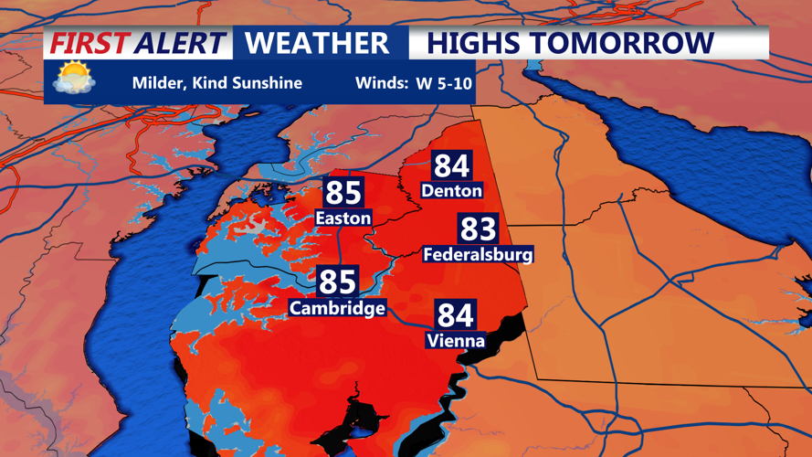 HIGHS TOMORROW CAMBRIDGE