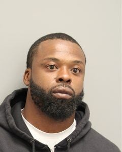 A mugshot of Palmer.