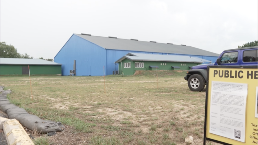 Land where the new facilities could go pending approval.