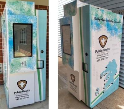 Harm reduction vending machines