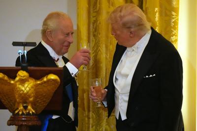 US Britain Royal Visit Trump
