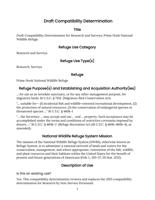 Draft Compatibility, Prime Hook National Wildlife Refuge