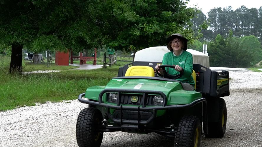 Volunteer Meg Hoey