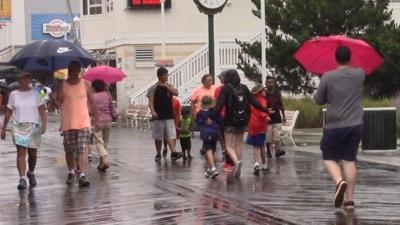 Wet Weather Does Not Rain on Fun in Ocean City