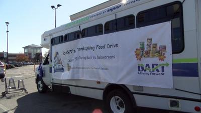 23rd Annual DART Stuff the Bus Thanksgiving Food Drive