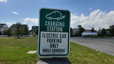 EV charging station in Milton