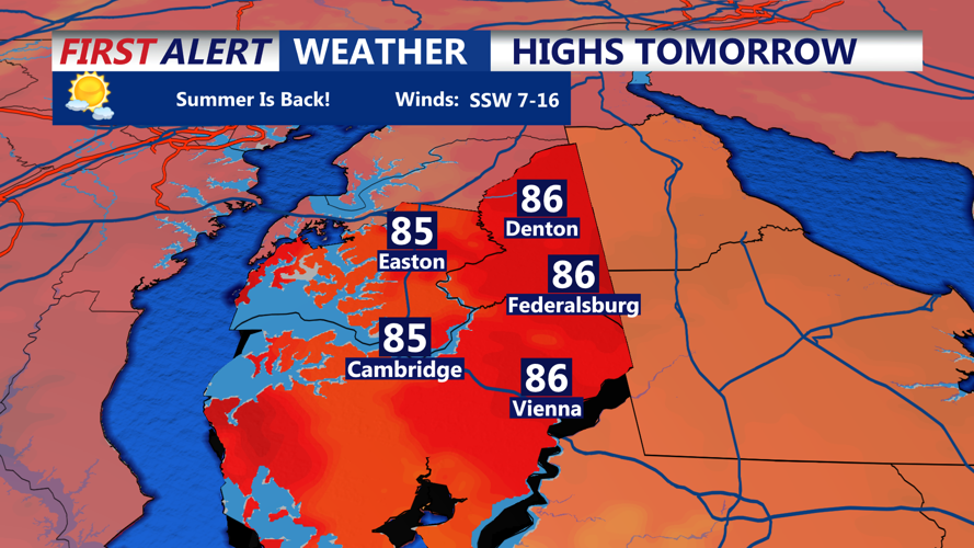 Showers and Storms Possible in Sussex County Late Thursday, | Weather ...