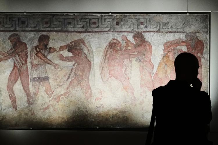 Italy Etruscan Tomb