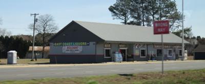 East Coast Liquors in Millsboro. Courtesy Delaware State Police.