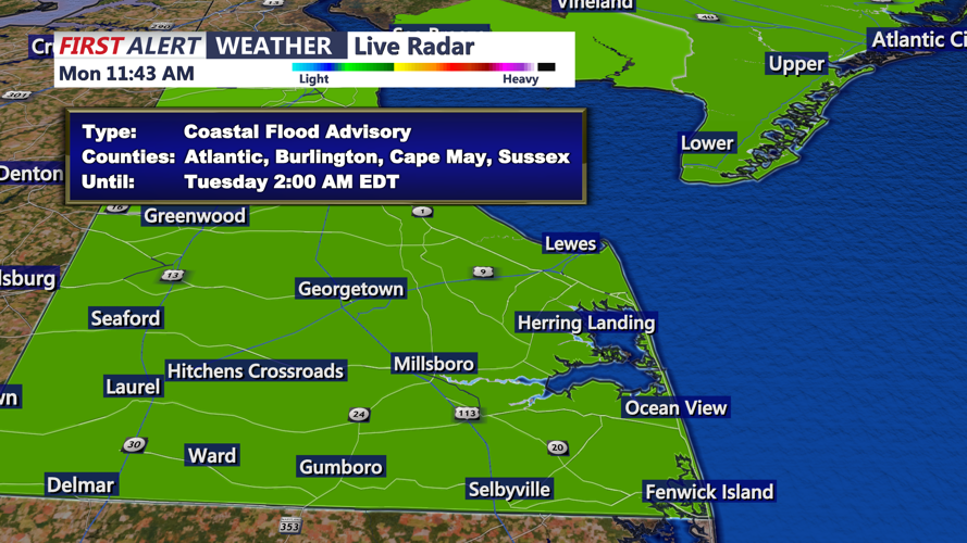 COASTAL FLOOD ADVISORY