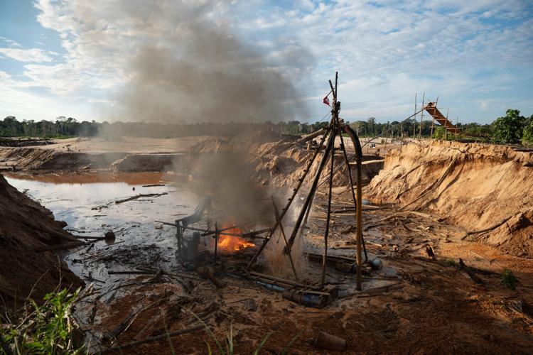 Climate Peru Illegal Mining